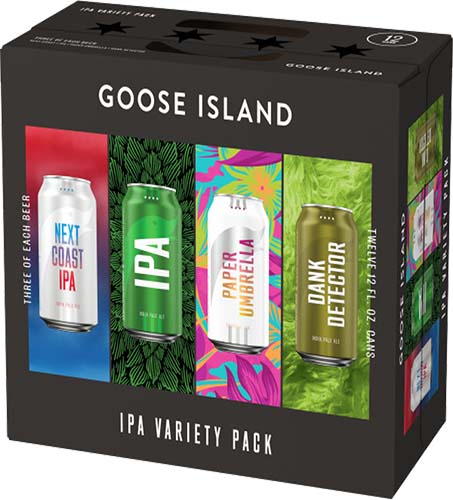 Goose Island Beer Co. Ipa Variety Pack Can