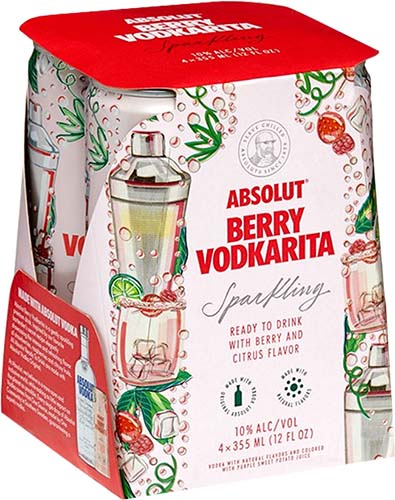 Absolut Berry Vodkarita Cocktail