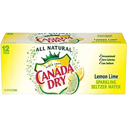 Canada Dry Lemon Lime Seltzer