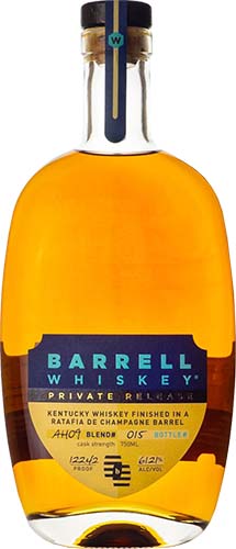 Barrell Whiskey Ajvs/dsx2 Px/amaro/apricot Brandy Finish