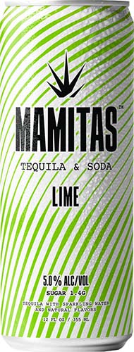 Mamitas Lime 4pk. Can
