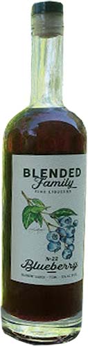 Blended Family Blueberry Liqueur