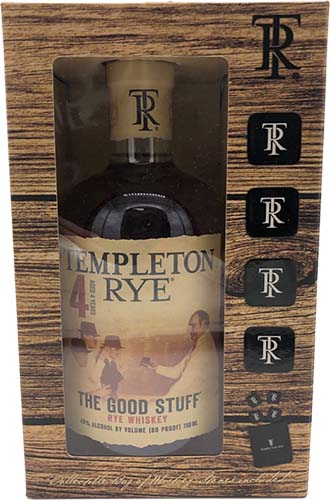 Templeton Rye 4 Yr 80