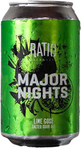 Ratio Beerworks Major Nights Lime Gose