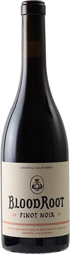 Blood Root Sonoma Pinot Noir 750 Ml Bottle