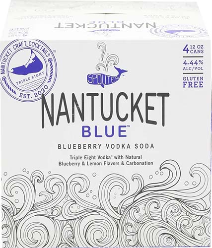 Nantucket Blueberry Vodka Soda 4pk Cans