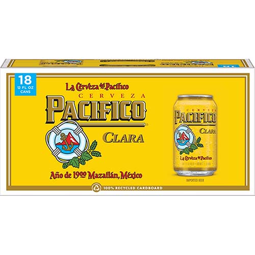 Pacifico Lager Cans