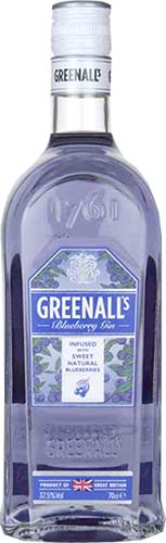 Greenall's Blueberry Blue Gin 750ml