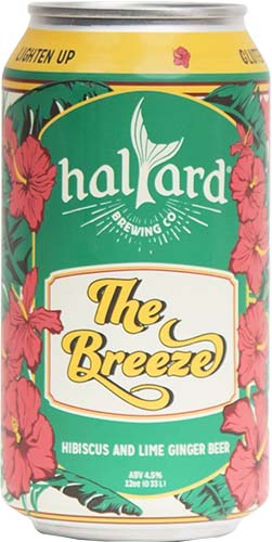 Halyard The Breeze Hibiscus Lime Ginger Beer 6pk C 12oz