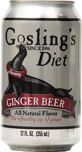 Goslings Stormy                Ginger Beer Diet  *