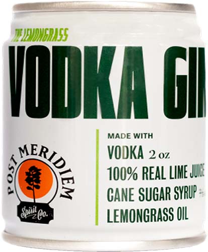 Post Meridiem The Lemongrass Vodka Gimlet