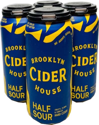 Brooklyn Cider House Half Sour Hard Cider 4pk Cans 12oz