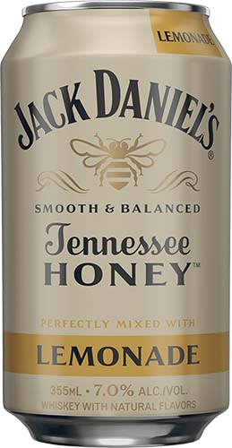 Jack Daniels Honey Whiskey And Lemonade