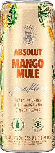 Absolut Mango Mule Can