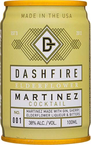 Dashfire Cocktails Martinez