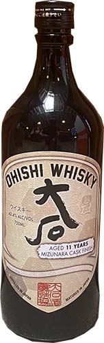 Ohishi 11 Year Mizunara Cask Finish Japanese Whiskey
