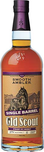 Smooth Ambler Old Scout Straight Rye Whiskey