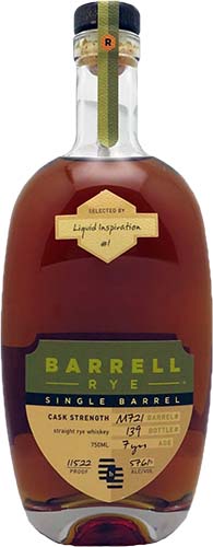 Barrell Rye Pvt Release