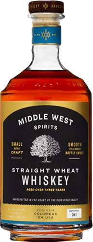 Middle West Straight Wheat Whiskey 750ml