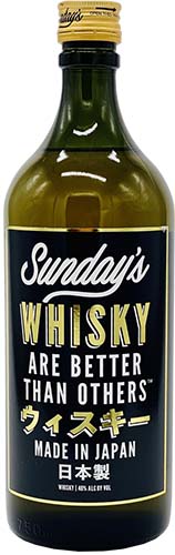 Sunday's Japanese Whisky