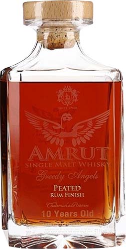 Amrut Single Malt Whiskey Greedy Angels 10 Yr
