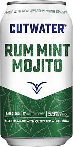 Cutwater Rum Mint Mojito 4pk Can