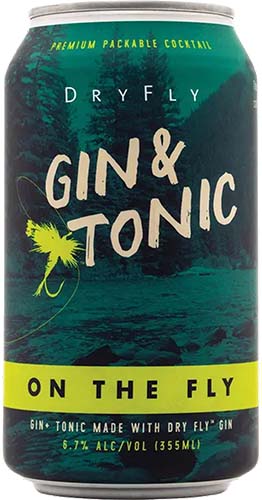 Gin and Tonic On the Fly Canned Cocktail