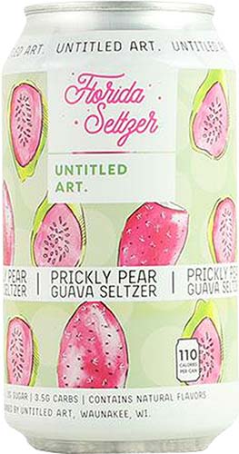 Untitled Art Prickly Pear Guava Seltzer 6pk