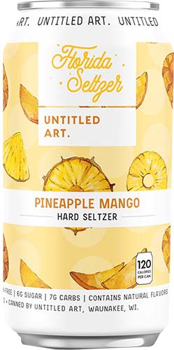 Untitled Art Pineapple Mango Seltzer 6pk