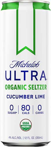 Michelob Ultra Can Seltzer Cucumber Lime