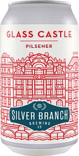 Silver Branch Glass Castle Pilsner