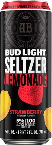 Bud Lt Selzer Pink Limeade Single Cans