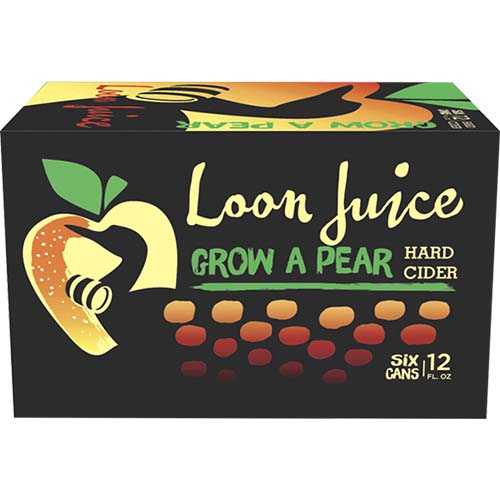 Loon Juice Grow A Pear 6 Pack Can