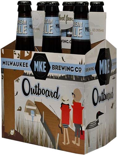 Milwaukee Brewing Outboard Cream Ale 4pk