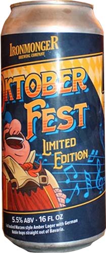 Ironmonger Oktoberfest 16oz 4pk