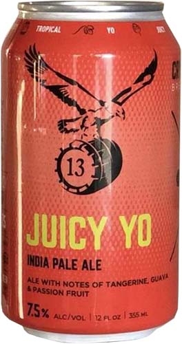 Crystal Springs Brewing Company Juicy Yo Ipa