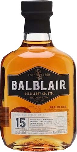 Balblair 15yr Single Malt Scotch Whiskey 750ml