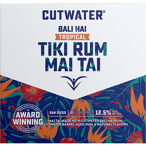 Cutwater Tiki Rum Mai Tai 4 Pk
