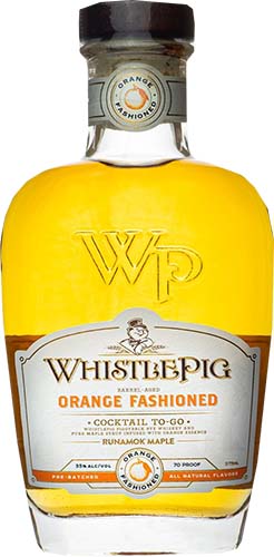 Whistlepig Orange Old Fashioned Cocktail