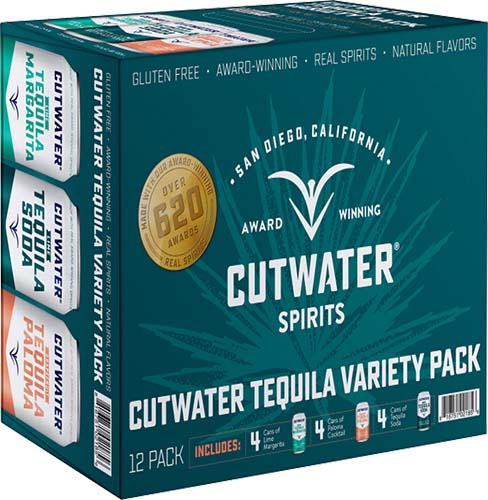 Cutwater Tequila Variety Pack 6pk C 12oz