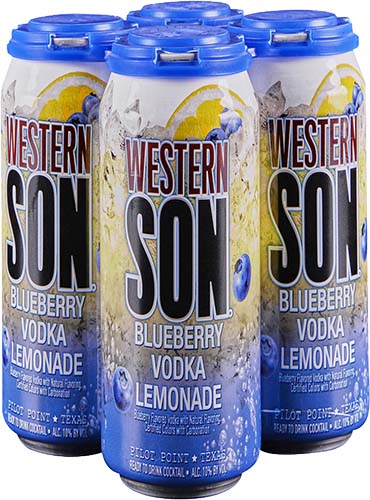 Western Son Blueberry Lemonade 4pk