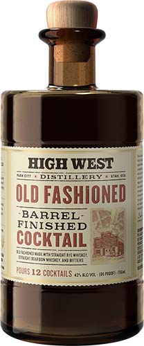High West Barrel Finished Old Fashioned