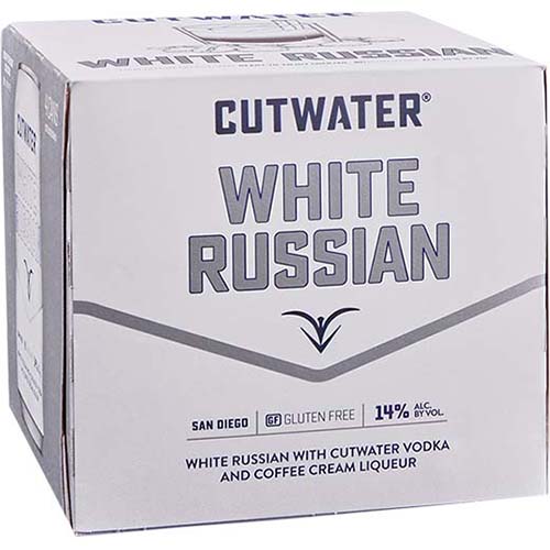 Cutwater White Russian 4pk Can