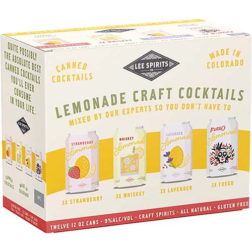 Lee Spirits Cocktails Mix Pack Cans