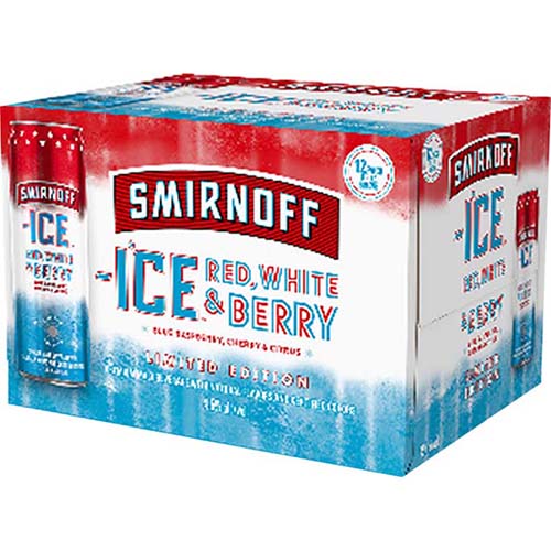 Smirnoff Ice Red  White & Berry 6pk Can