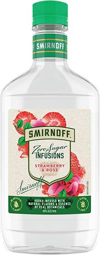 Smirnoff Zero Strawberry Rose Vodka
