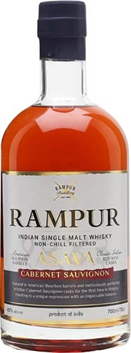 Rampur Asava Indian Single Malt Whiskey