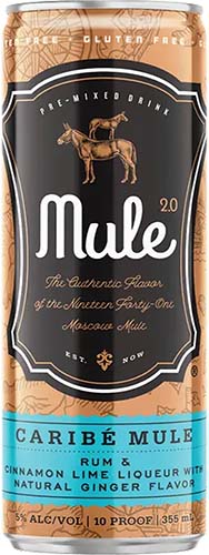 Mule Rum Caribe  4 Pck
