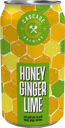 Cascade Honey Ginger Lime 4pk C 12oz