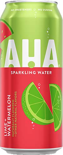 Aha Lime Watermelon Sparkling Water